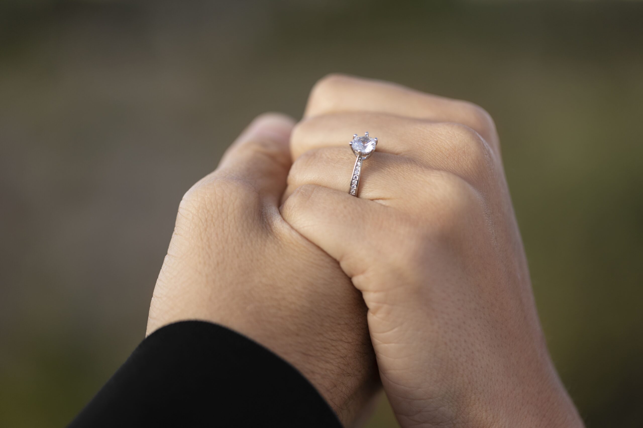 couple-celebrating-engagement-together